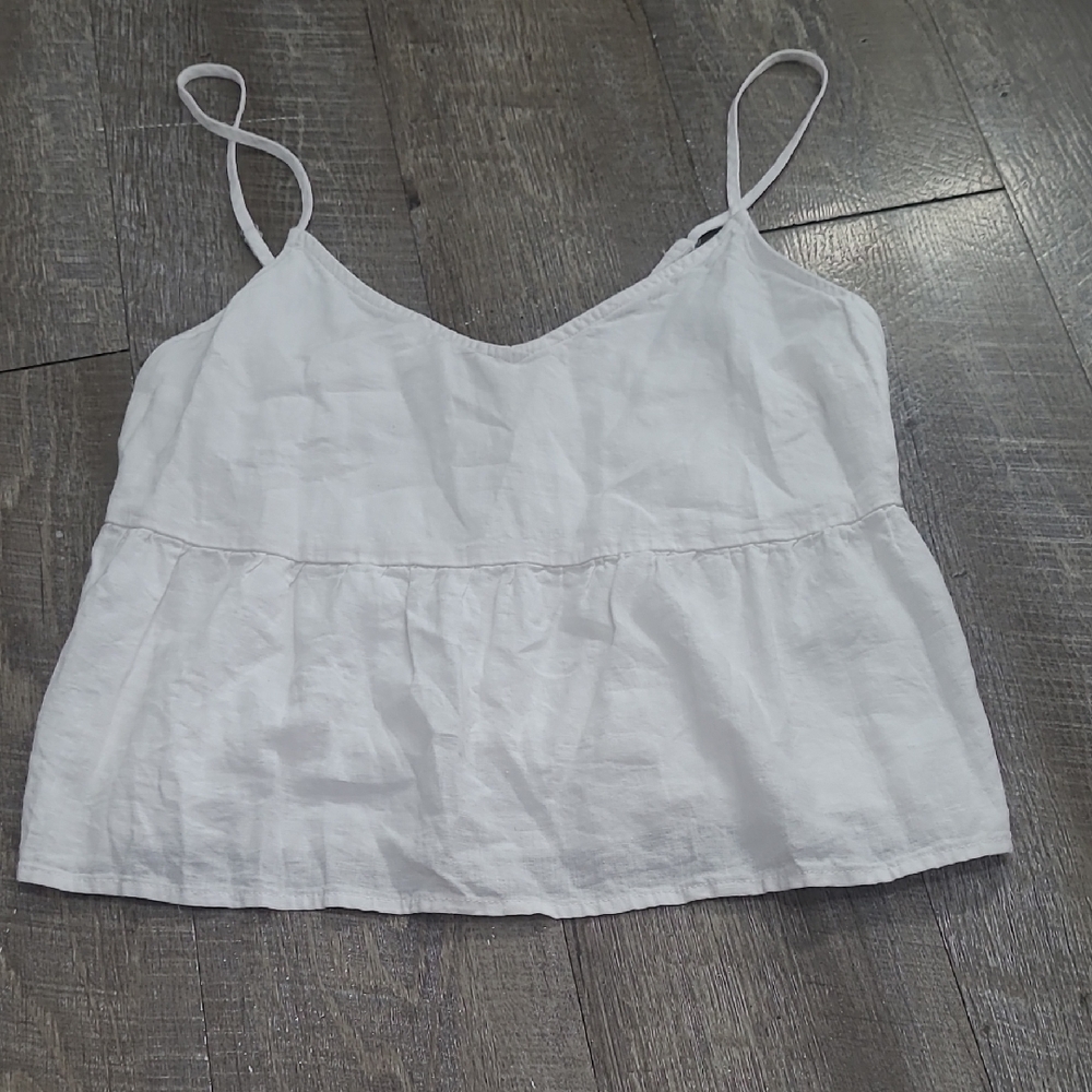 Abercrombie & Fitch White Camisole Top
